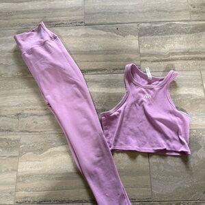 Alo Purple Workout Set size M